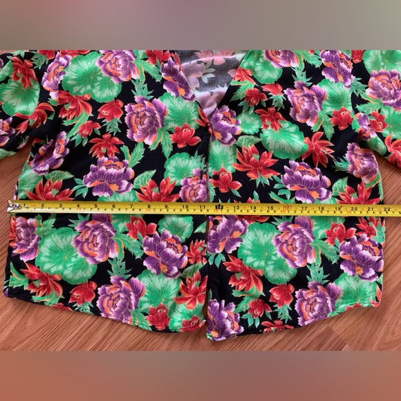 Zara floral pattern button up shirt - Picture 4 of 4